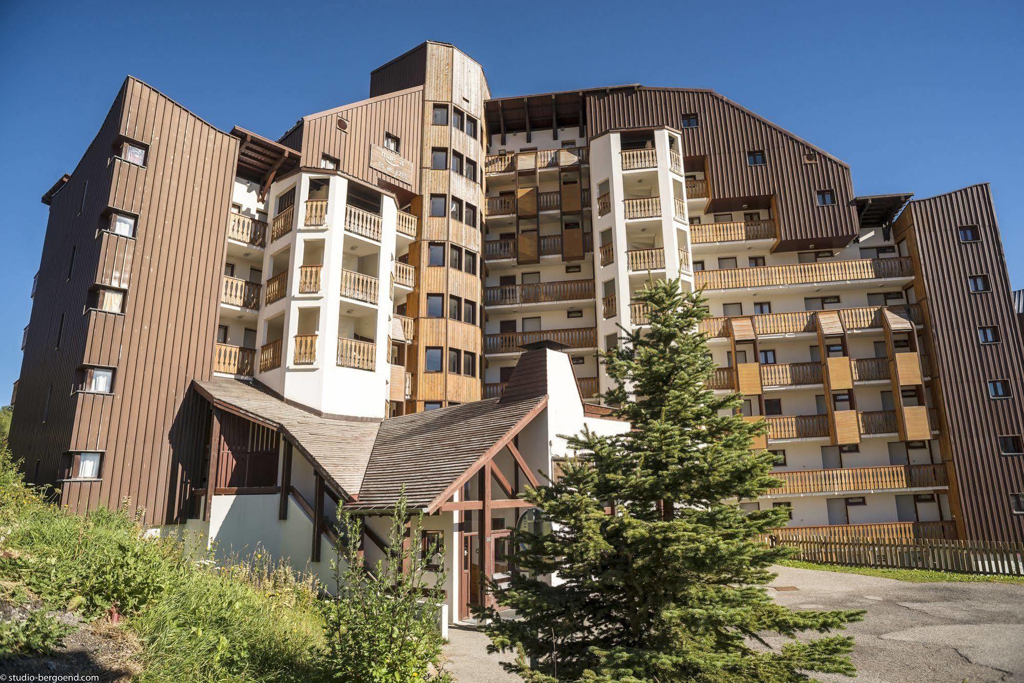 Residence Les Melezes Alpe d'Huez Exterior foto